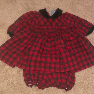 Holiday Dress with Bloomers